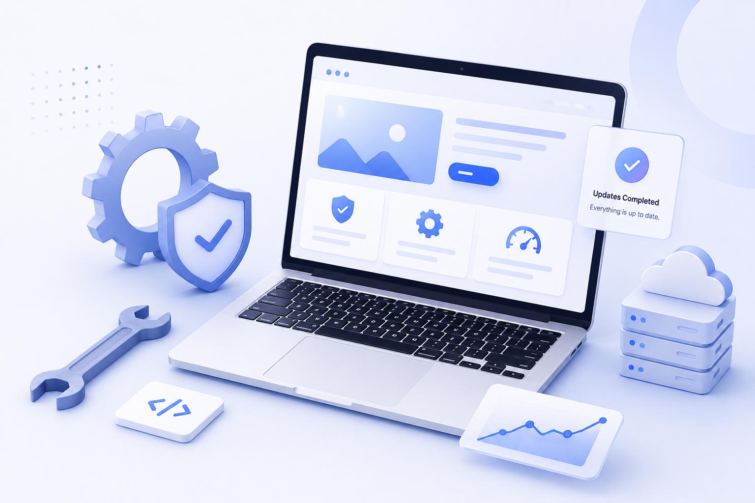 Website Maintenance & Support visual