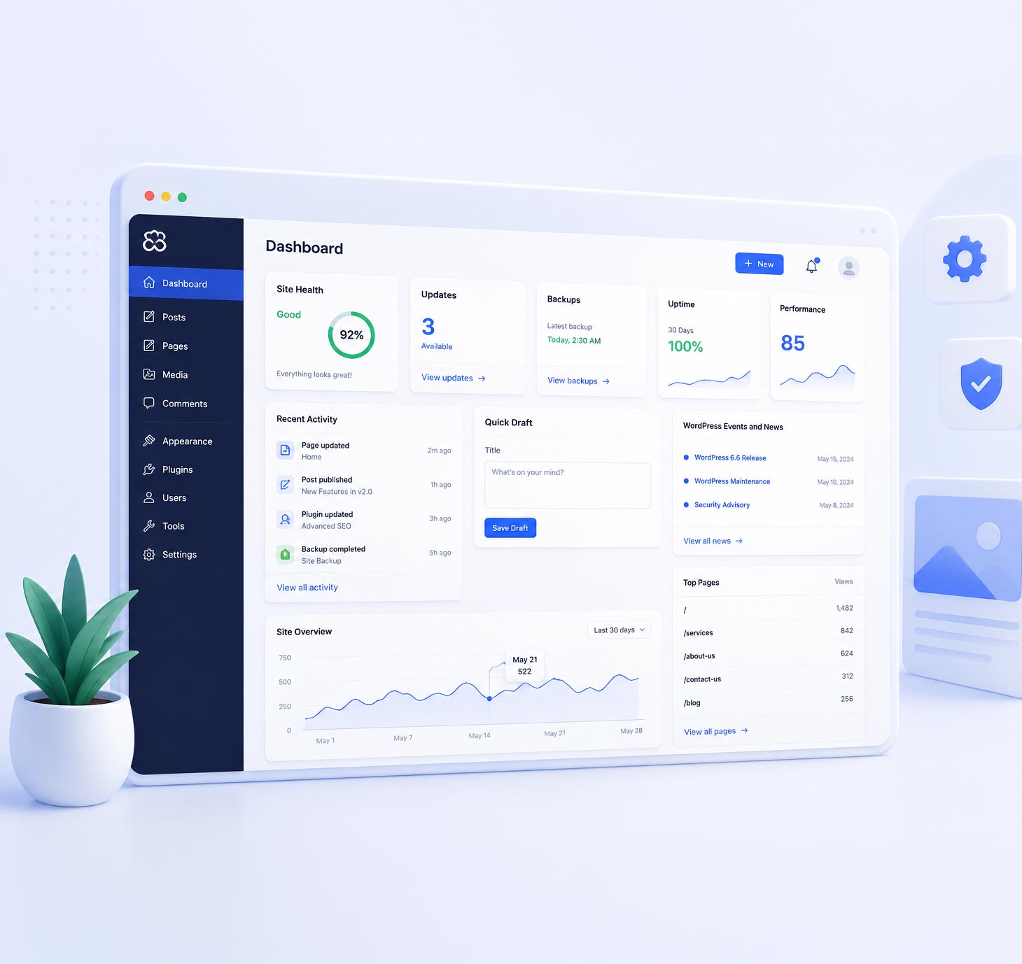 Website Maintenance & Support project showcase